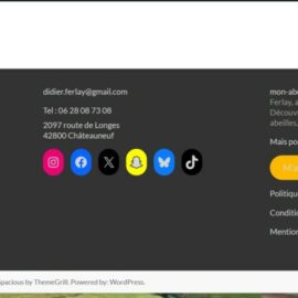 L’espace Mon Compte du Rucher du Pillier L’espace Mon Compte du Rucher du Pillier