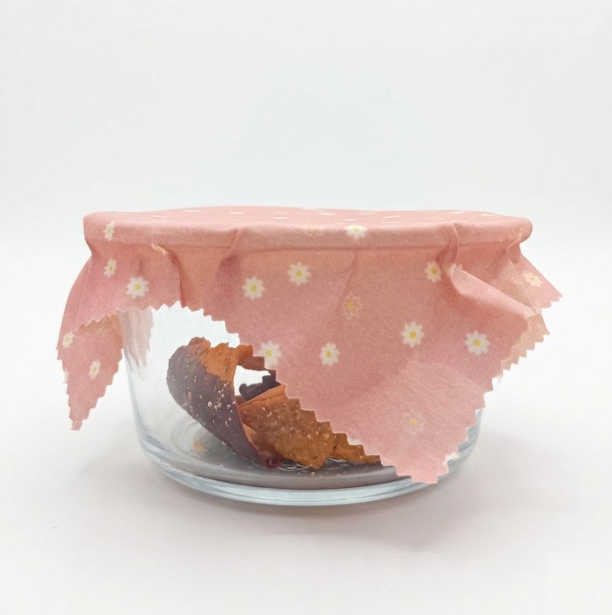 Bee wrap réutilisable en cire d'abeille, Rucher du Pillier Châteauneuf (Loire 42)