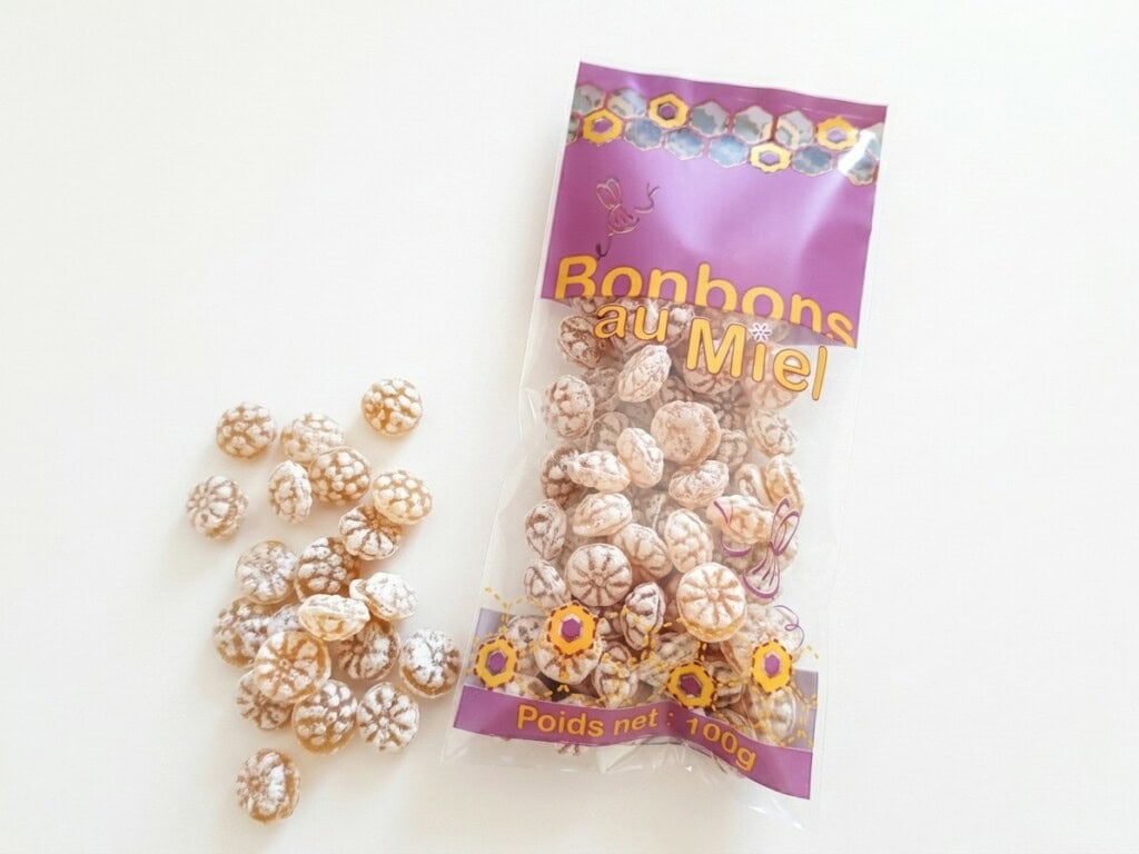 Bonbons au miel artisanal Petites Fleurs – Rucher du Pillier Châteauneuf Loire 42