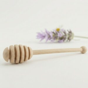Cuillère à miel en bois de hêtre – Rucher du Pillier Loire 42