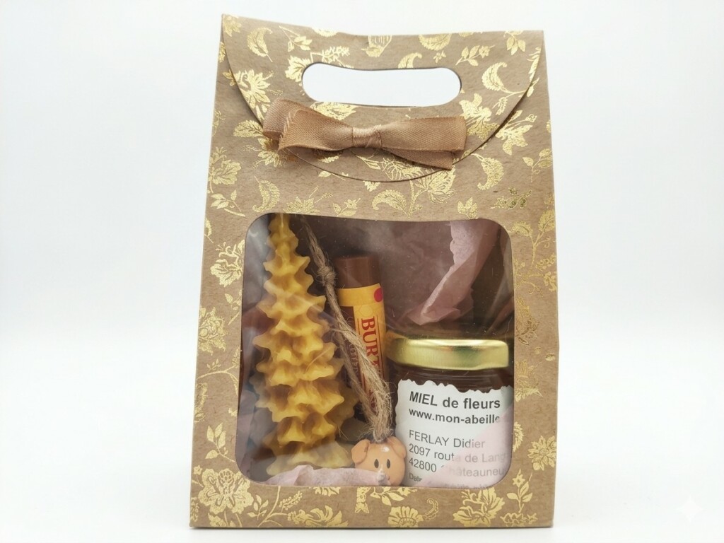 Petits pots de miel personnalisés mariage baptême – Rucher du Pillier Loire 42