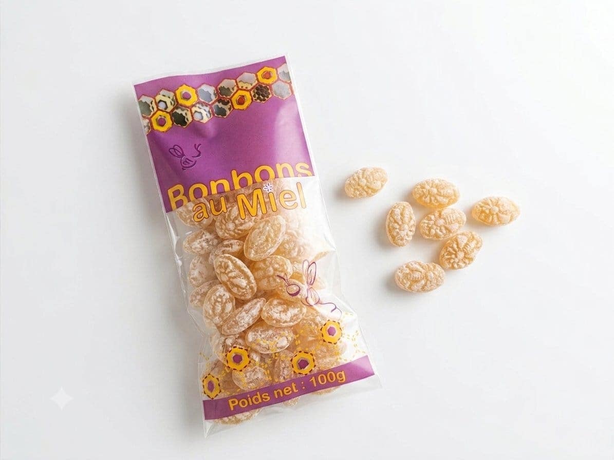 Pastilles au miel artisanal abeilles – Rucher du Pillier, Châteauneuf Loire 42